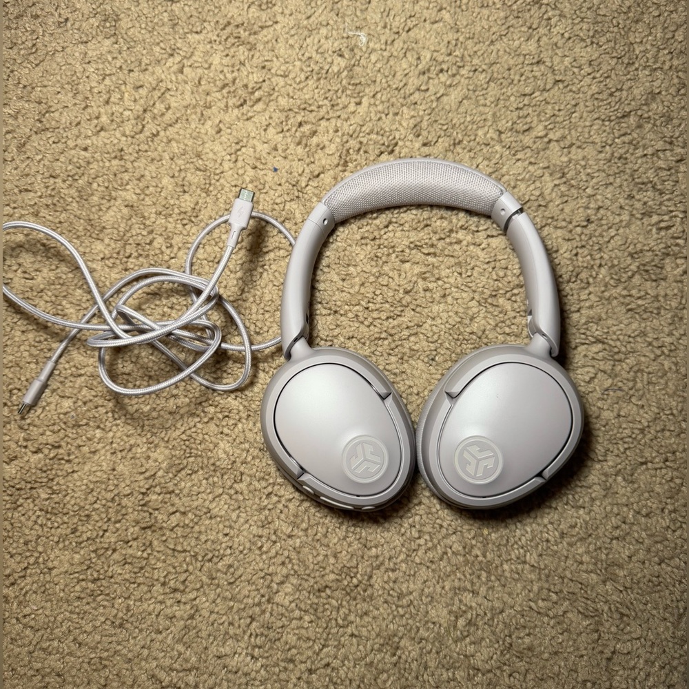 JLab JBuds Lux Active Noise Canceling Over-Ear Bluetooth Wireless Headphones